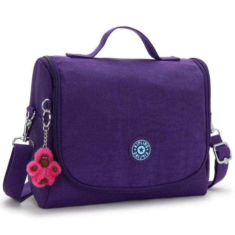 Kipling Lunch Bag VIP Purple Kipling New Kichirou Lunch Bag - VIP Purple