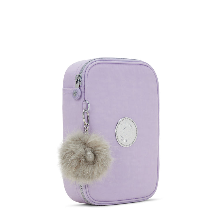 Kipling Pencil Case Bridal Lavender Kipling 100 Pens Case - Bridal Lavender