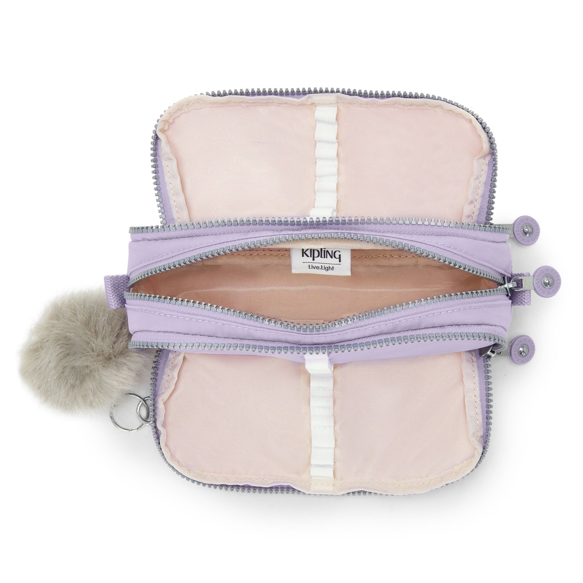 Kipling Pencil Case Bridal Lavender Kipling Gitroy Pencil Case - Bridal Lavender