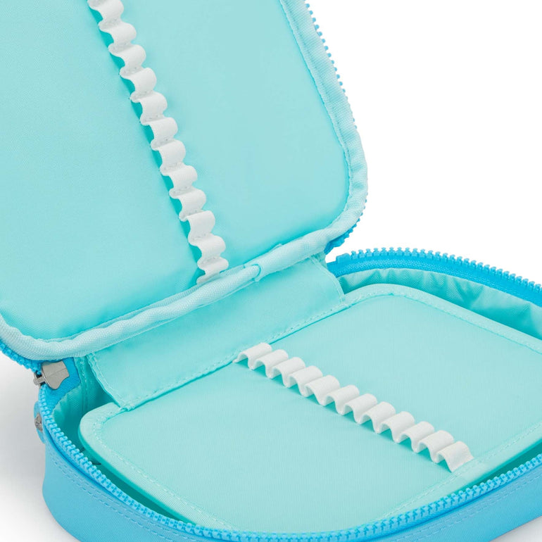 Kipling Pencil Case Splash Blue Kipling 100 Pens Case - Splash Blue