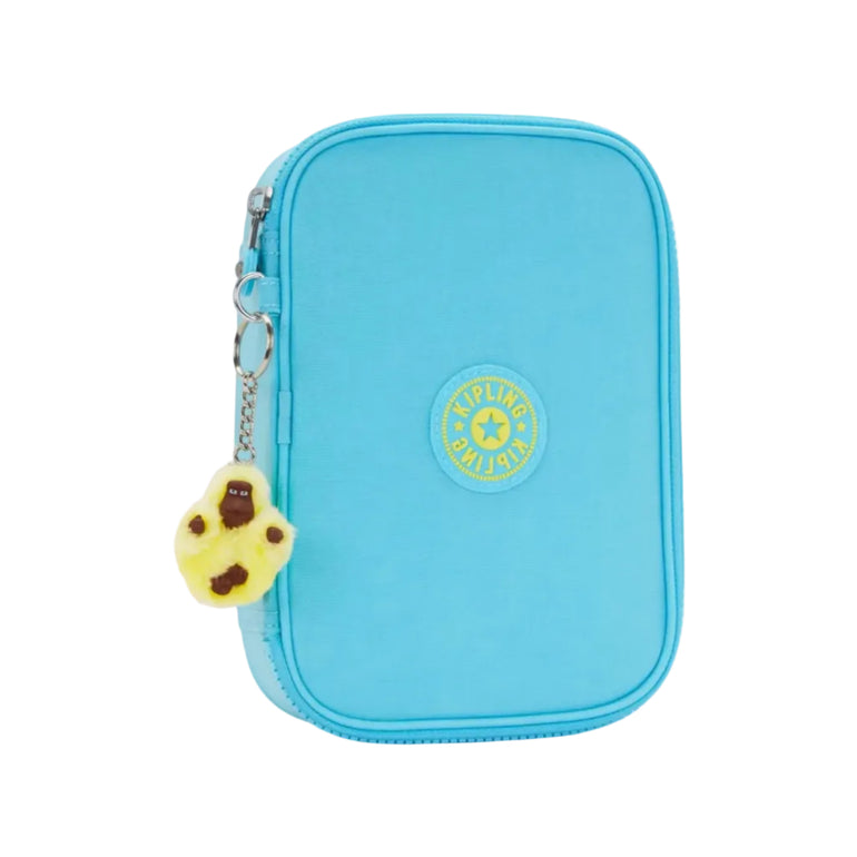 Kipling Pencil Case Splash Blue Kipling 100 Pens Case - Splash Blue
