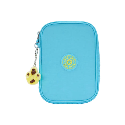 Kipling Pencil Case Splash Blue Kipling 100 Pens Case - Splash Blue