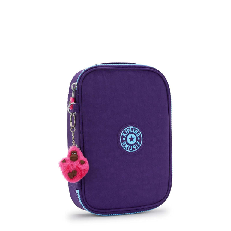 Kipling Pencil Case VIP Purple Kipling 100 Pens Case - VIP Purple
