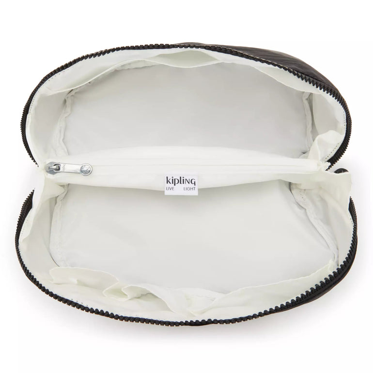 Kipling Travel Accessories Black Noir Kipling Mirko Medium Toiletry Bag - Black Noir