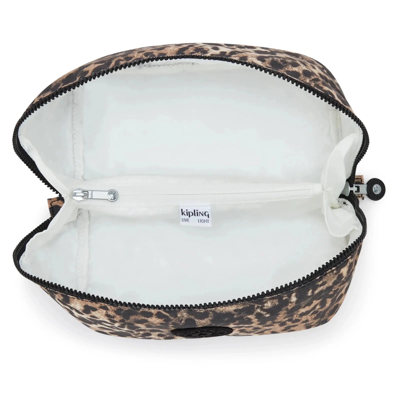 Kipling Travel Accessories Wild Leopard Kipling Mirko Medium Printed Toiletry Bag - Wild Leopard