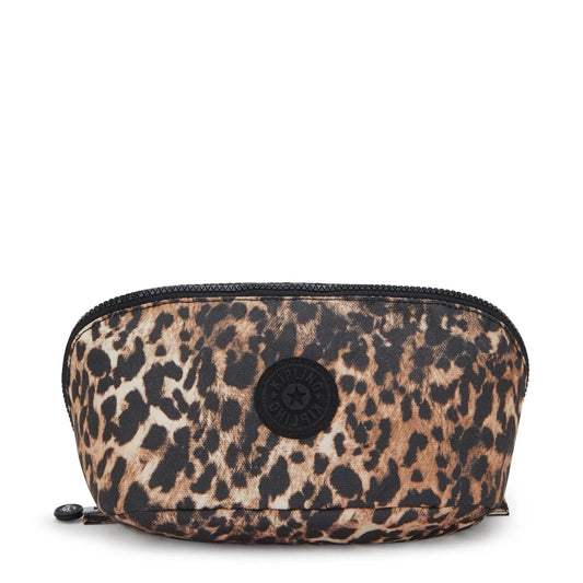 Kipling Travel Accessories Wild Leopard Kipling Mirko Medium Printed Toiletry Bag - Wild Leopard