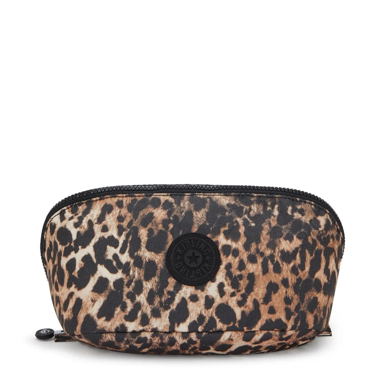 Kipling Travel Accessories Wild Leopard Kipling Mirko Medium Printed Toiletry Bag - Wild Leopard
