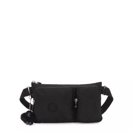 Kipling Waist Pouches Black Noir Kipling Presto Up Waist Pack - Black Noir