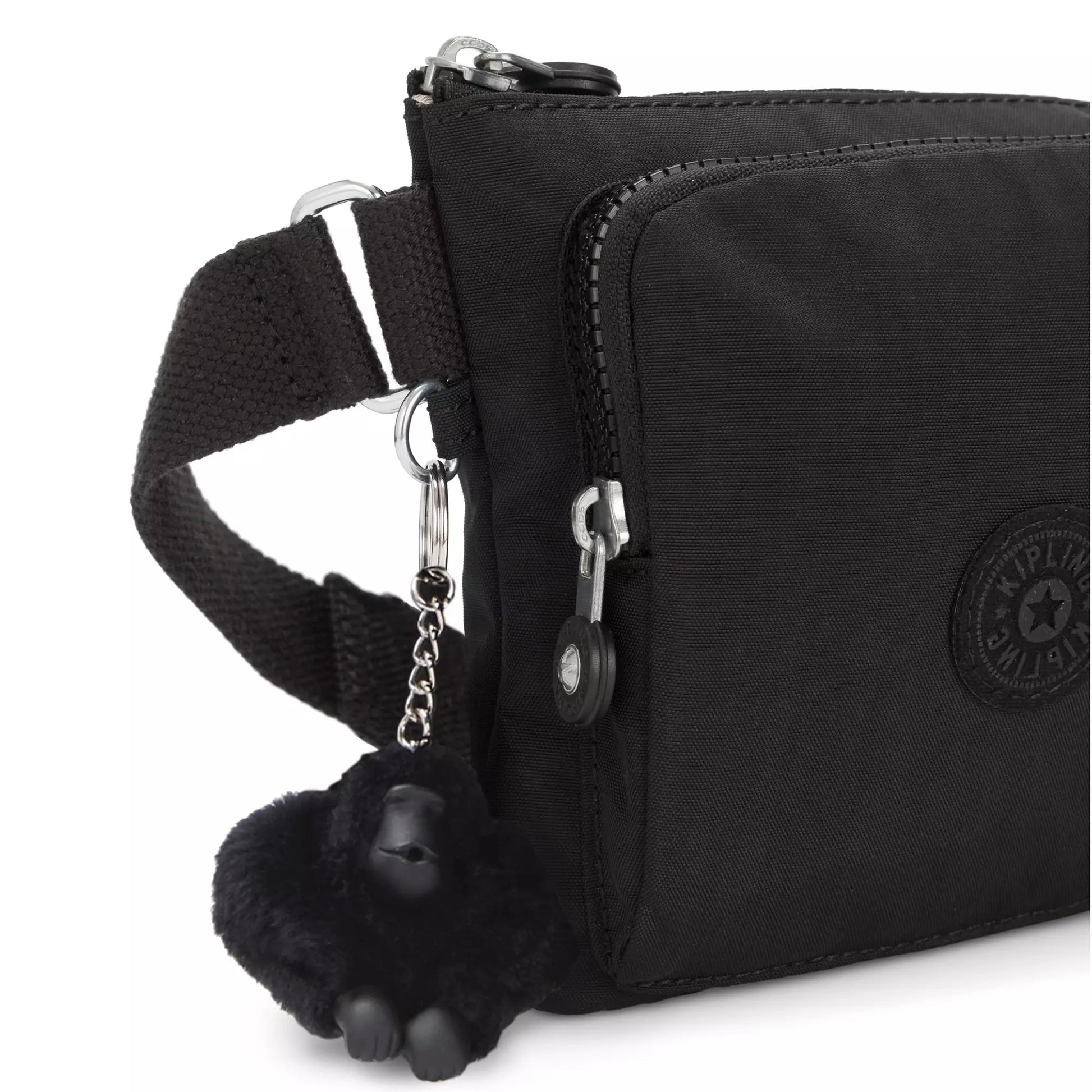 Kipling Waist Pouches Black Noir Kipling Presto Up Waist Pack - Black Noir
