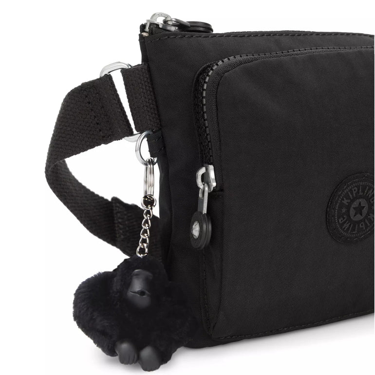 Kipling Waist Pouches Black Noir Kipling Presto Up Waist Pack - Black Noir