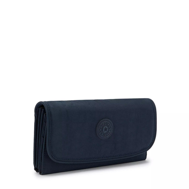 Kipling Wallets Blue Bleu 2 Kipling Money Land Snap Wallet - Blue Bleu 2
