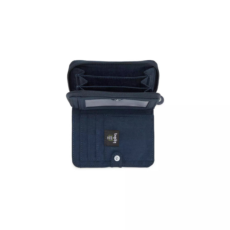 Kipling Wallets Blue Bleu 2 Kipling Money Love Small Wallet - Blue Bleu 2