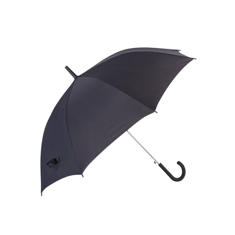 Knirps Umbrellas Black Belami by Knirps Stick Umbrella – Solids