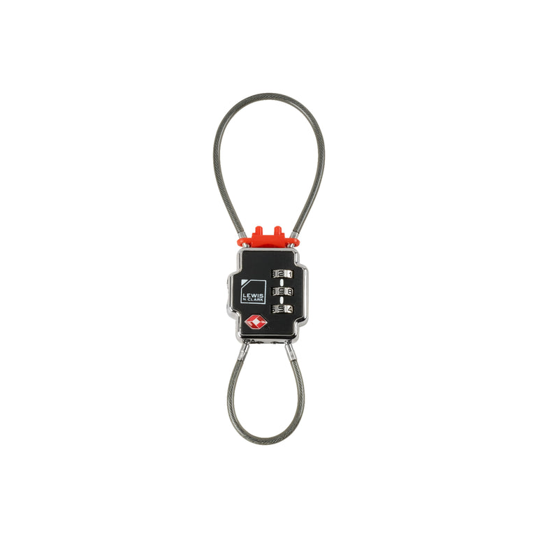 Lewis N. Clark Locks Black Lewis N. Clark Lockdown Triple Security Lock