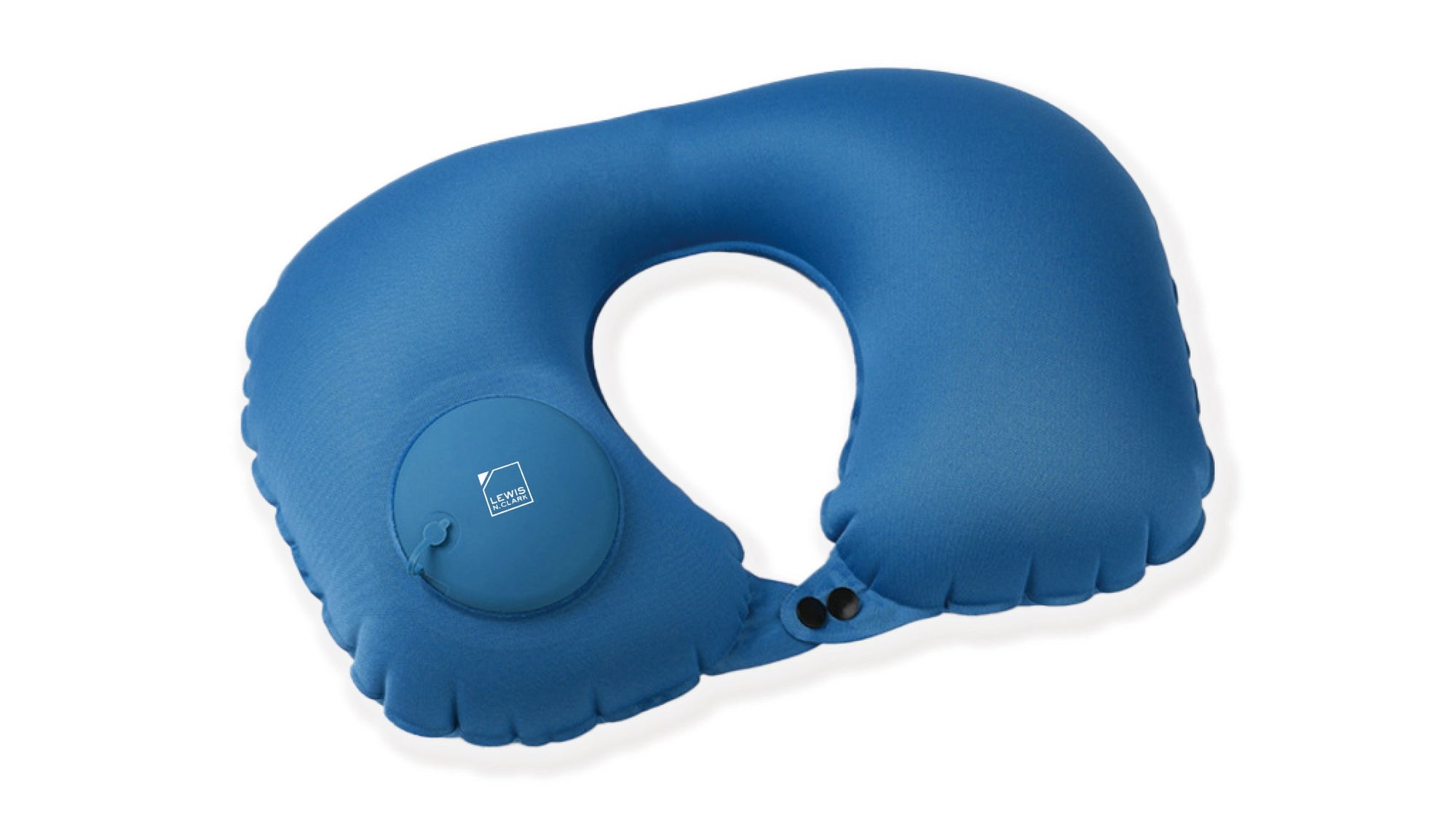 Lewis N. Clark Travel Accessories Blue Lewis N. Clark Inflatable Neck Pillow - Blue