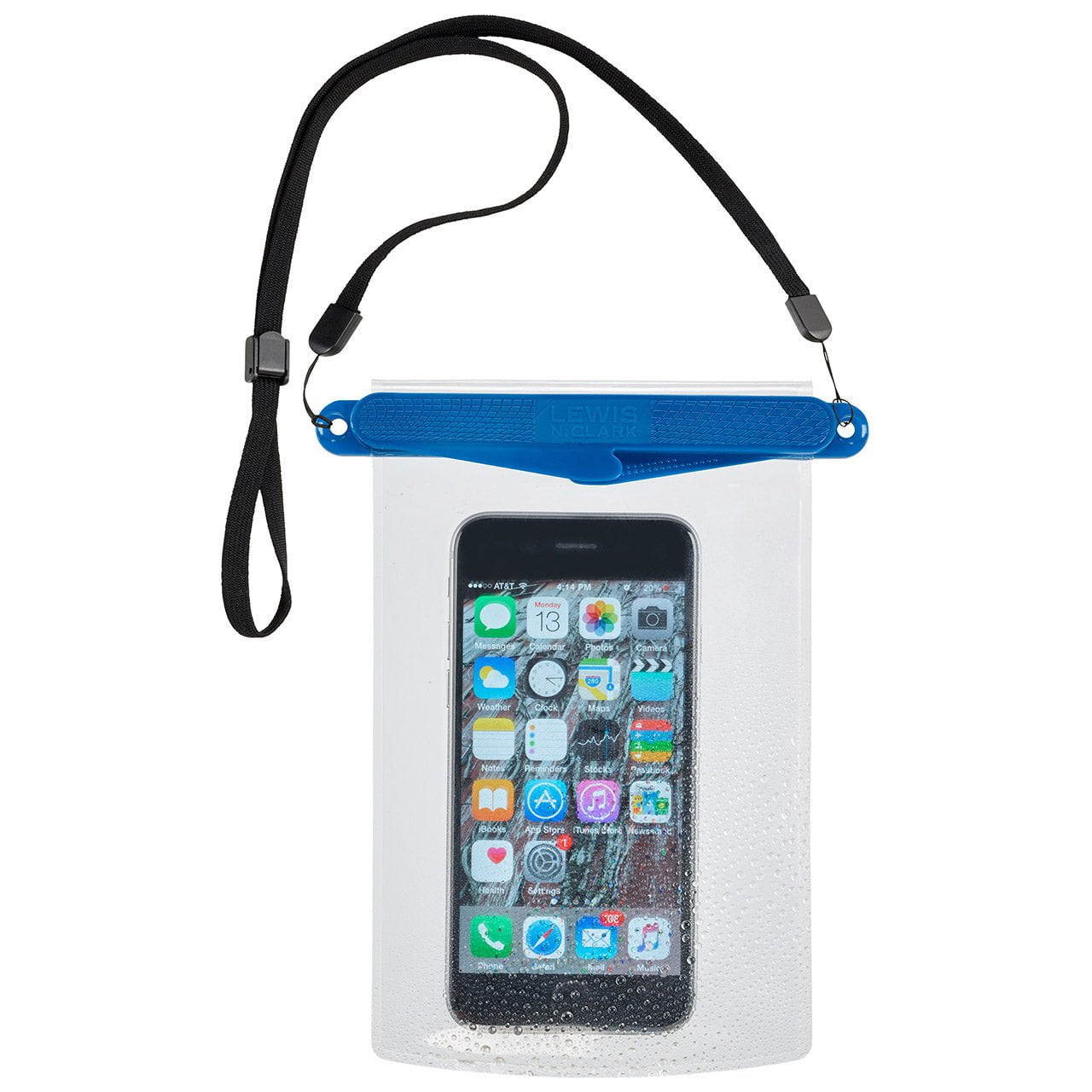 Lewis N. Clark Travel Accessories Blue Lewis N. Clark Waterproof Magnetic Pouch