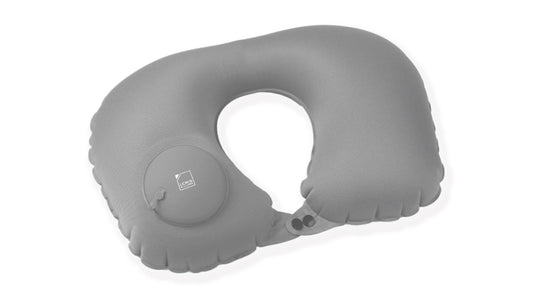 Lewis N. Clark Travel Accessories Gray Lewis N. Clark Inflatable Neck Pillow - Gray