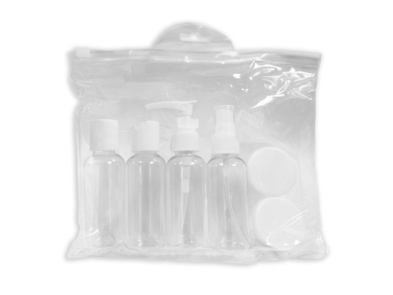 Lewis N. Clark Travel Accessories Transparent Lewis N. Clark 3-1-1 Carry-On Set