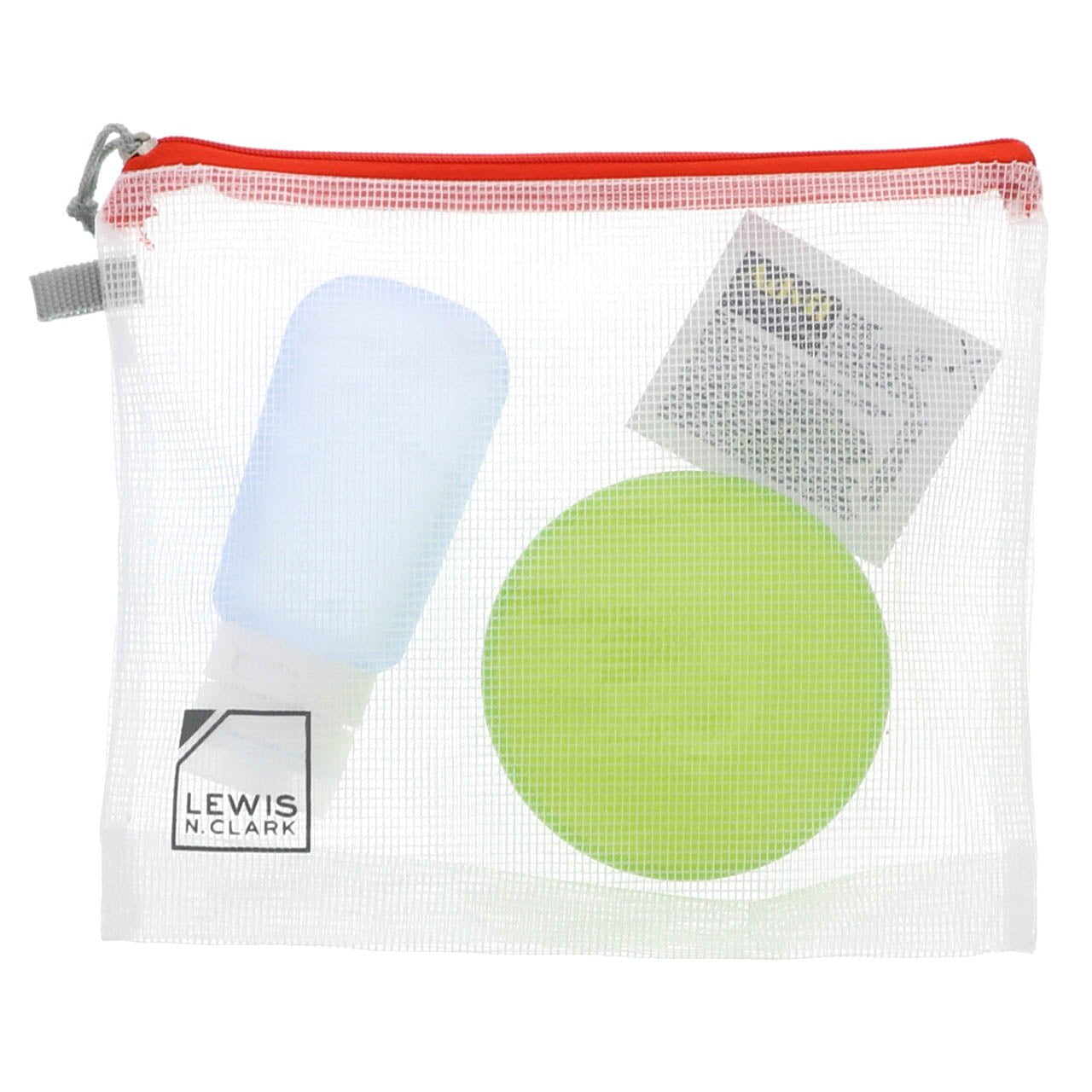 Lewis N. Clark Travel Accessories Transparent Lewis N. Clark Travel Pouch Set, 3-Pack