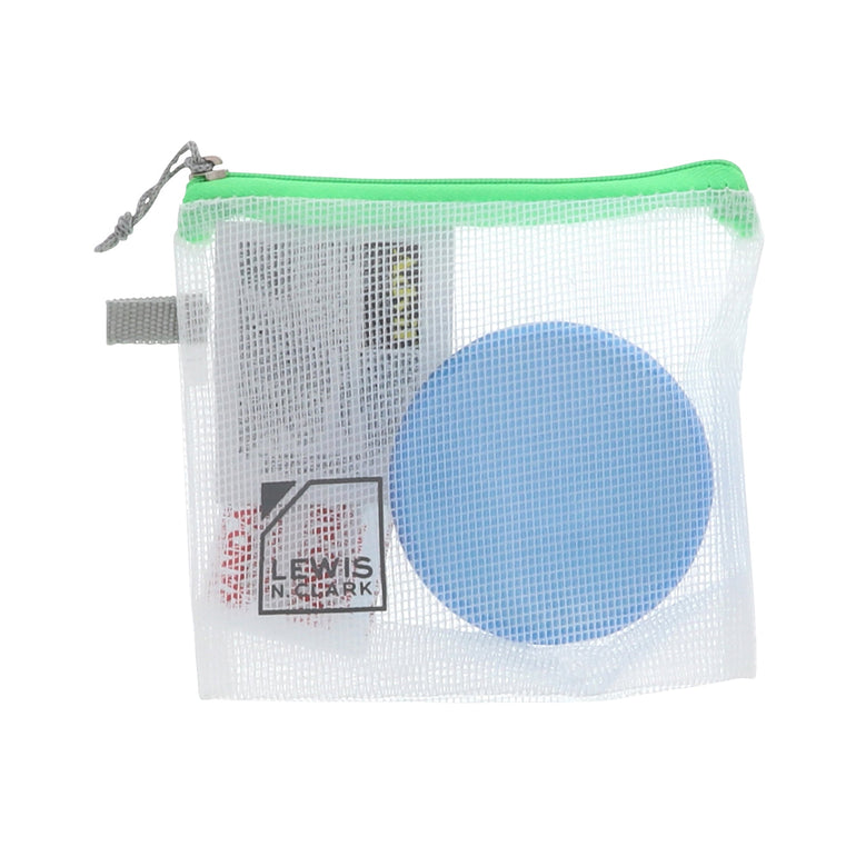 Lewis N. Clark Travel Accessories Transparent Lewis N. Clark Travel Pouch Set, 3-Pack