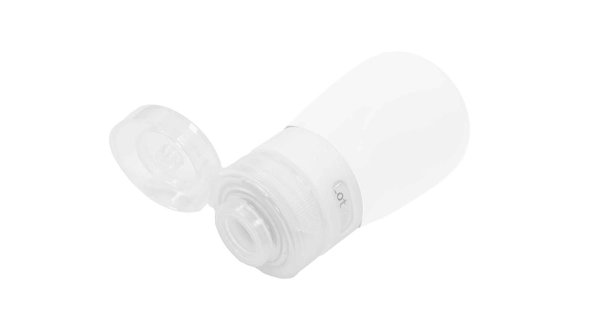 Lewis N. Clark Travel Accessories Turquoise/White Lewis N. Clark Silicone Bottles, 2-Pack - 55ml