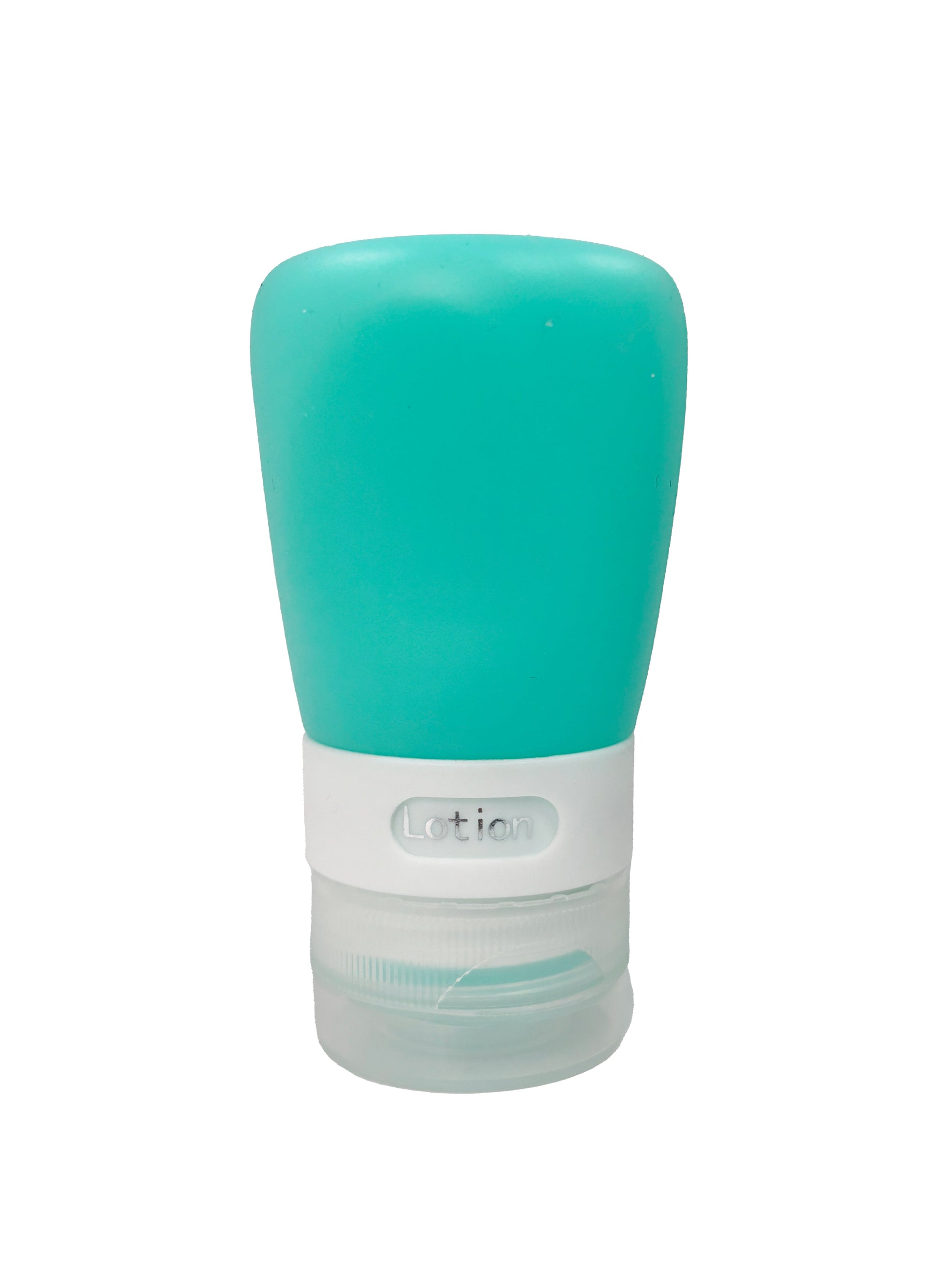 Lewis N. Clark Travel Accessories Turquoise/White Lewis N. Clark Silicone Bottles, 2-Pack - 55ml