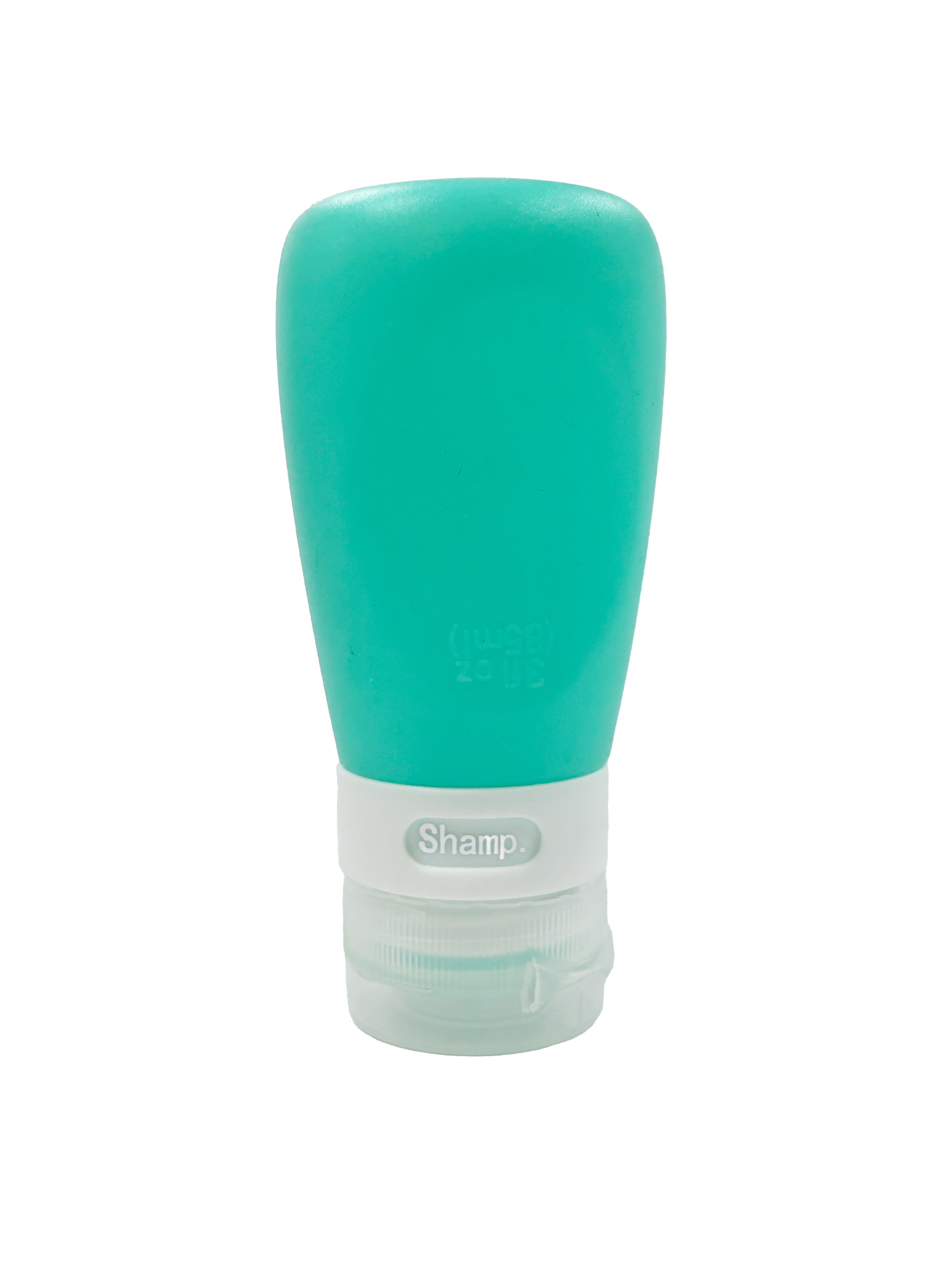 Lewis N. Clark Travel Accessories Turquoise/White Lewis N. Clark Silicone Bottles, 2-Pack - 85ml