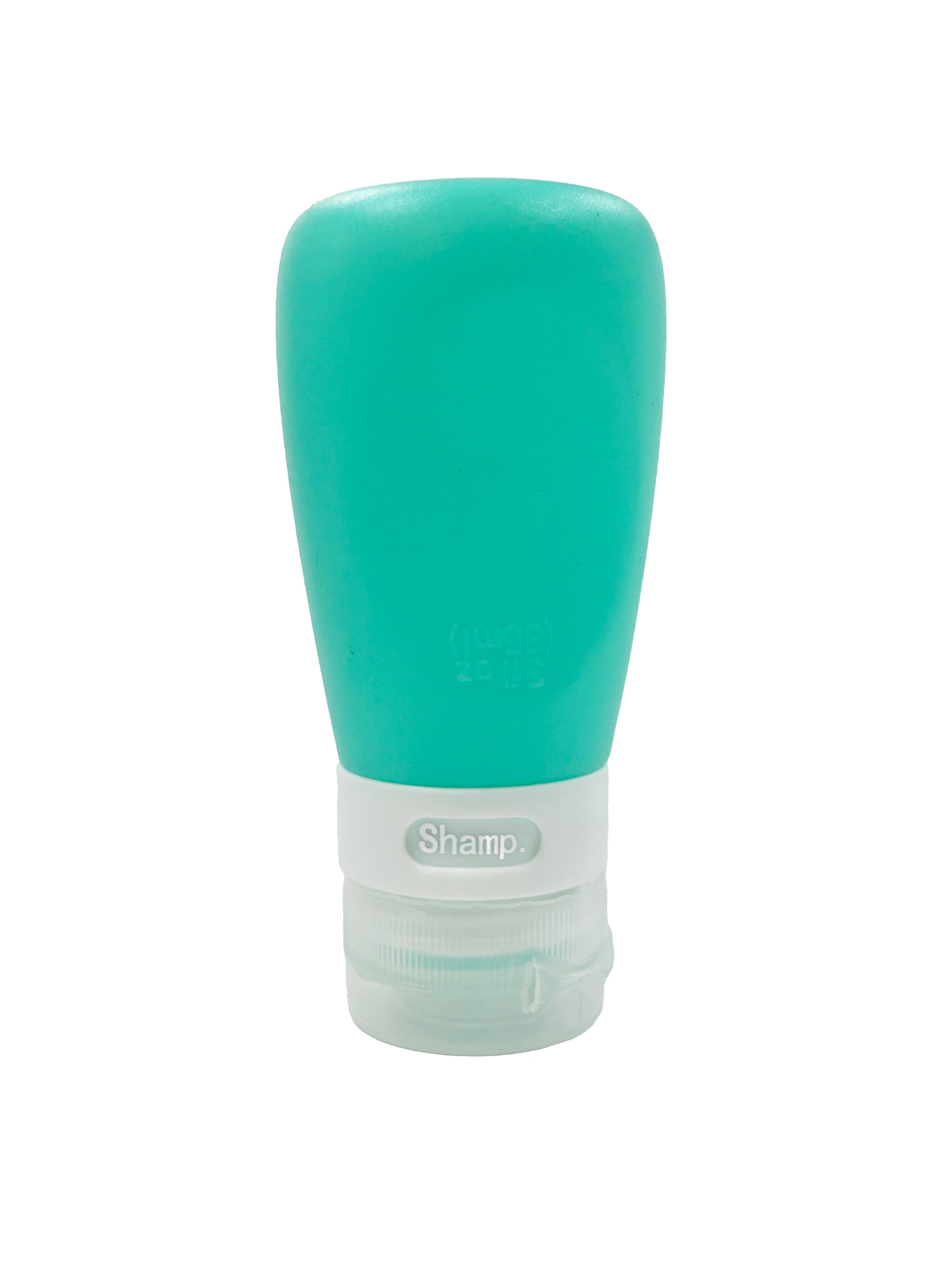 Lewis N. Clark Travel Accessories Turquoise/White Lewis N. Clark Silicone Bottles, 2-Pack - 85ml