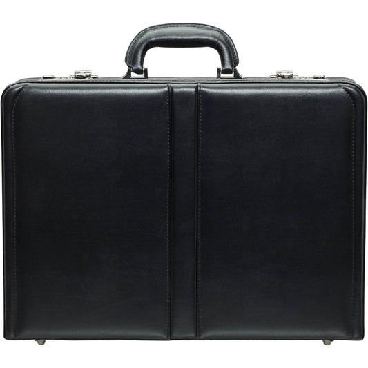 Mancini Attaché Case Black Mancini Business Collection Expandable Attaché Case