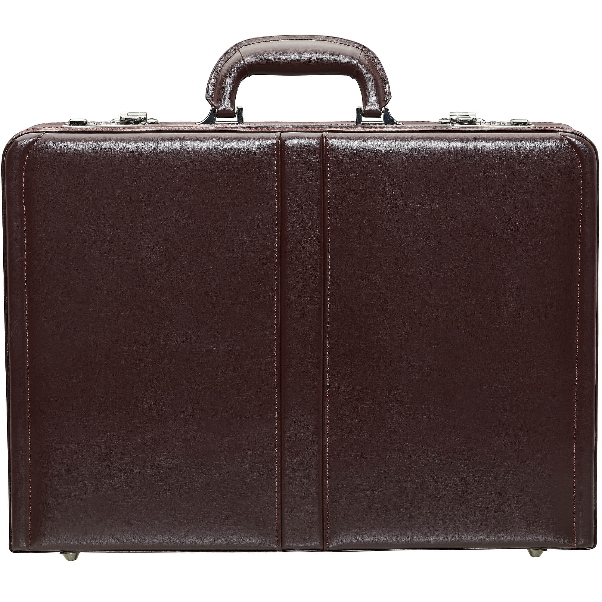 Mancini Attaché Case Burgundy Mancini Business Collection Expandable Attaché Case