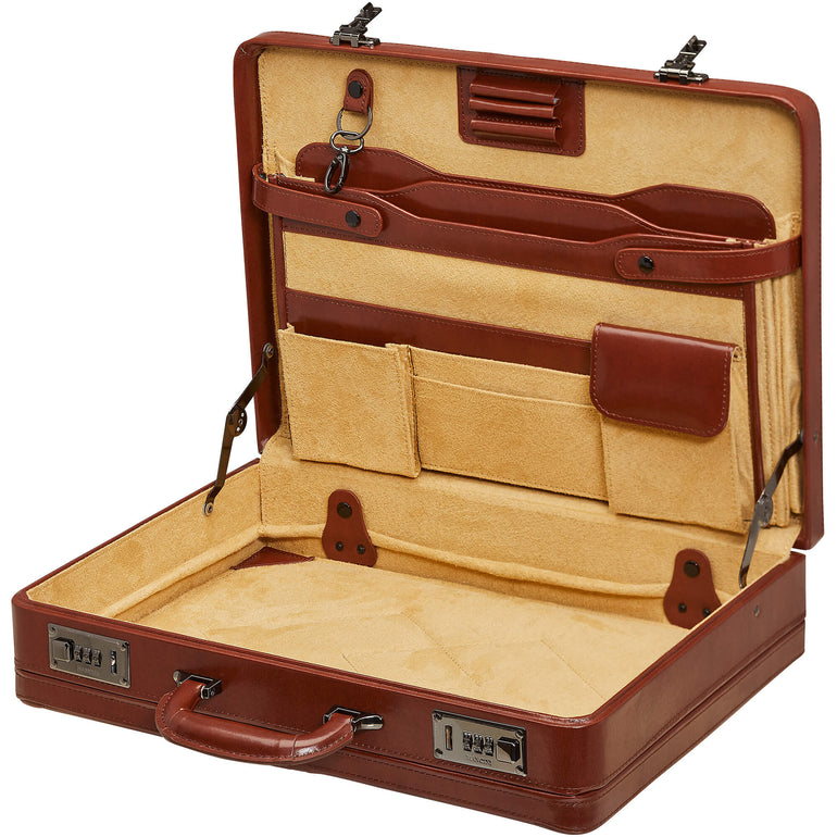Mancini Attaché Case Mancini Business Collection Expandable Attaché Case