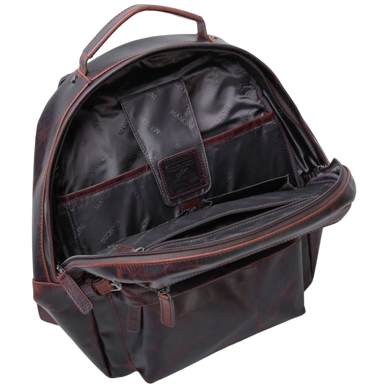 Mancini Backpacks Mancini Backpack with RFID Secure Pocket for 15.6” Laptop
