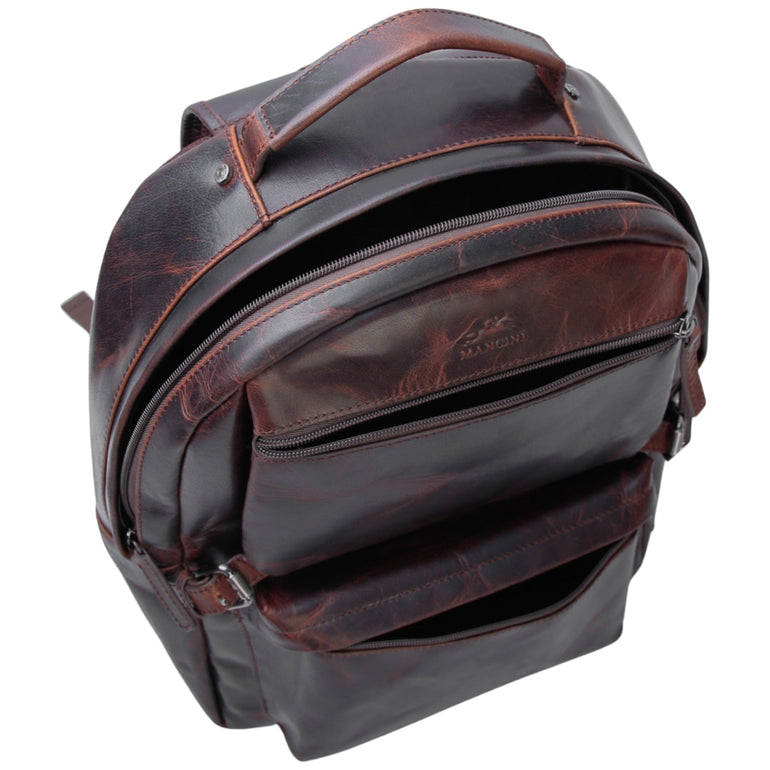 Mancini Backpacks Mancini Backpack with RFID Secure Pocket for 15.6” Laptop
