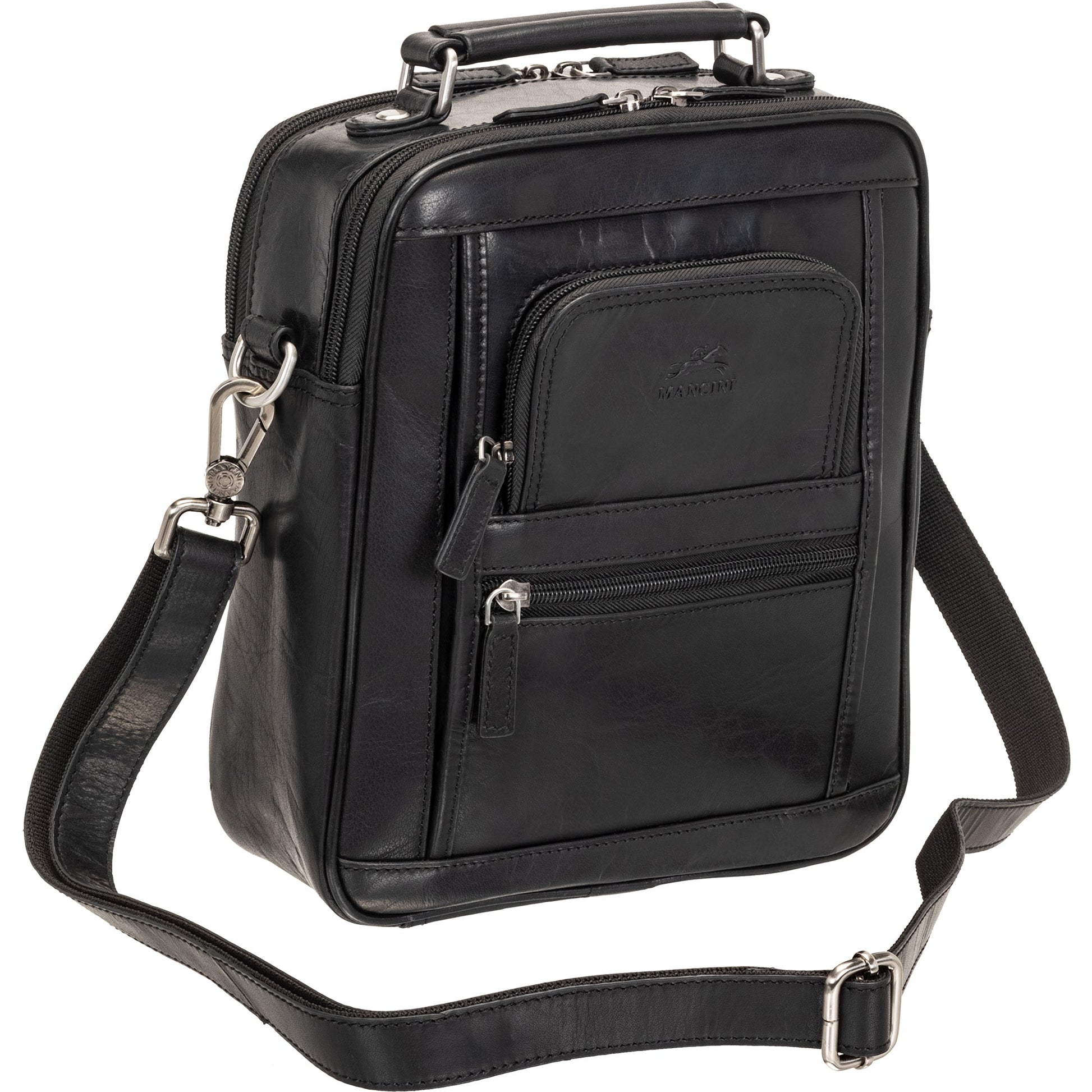 Mancini Bags Mancini Buffalo Double Compartment Unisex Bag
