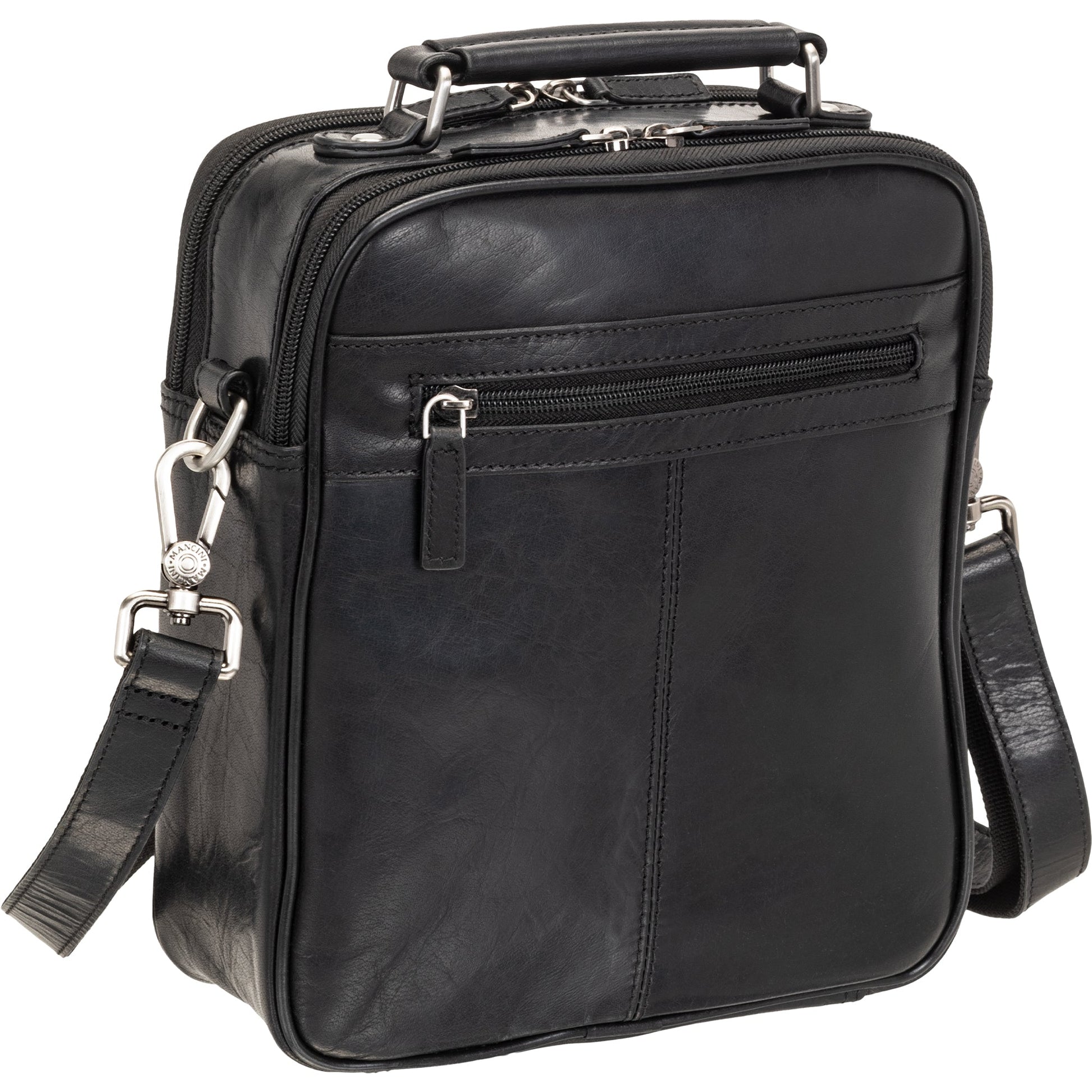 Mancini Bags Mancini Buffalo Double Compartment Unisex Bag