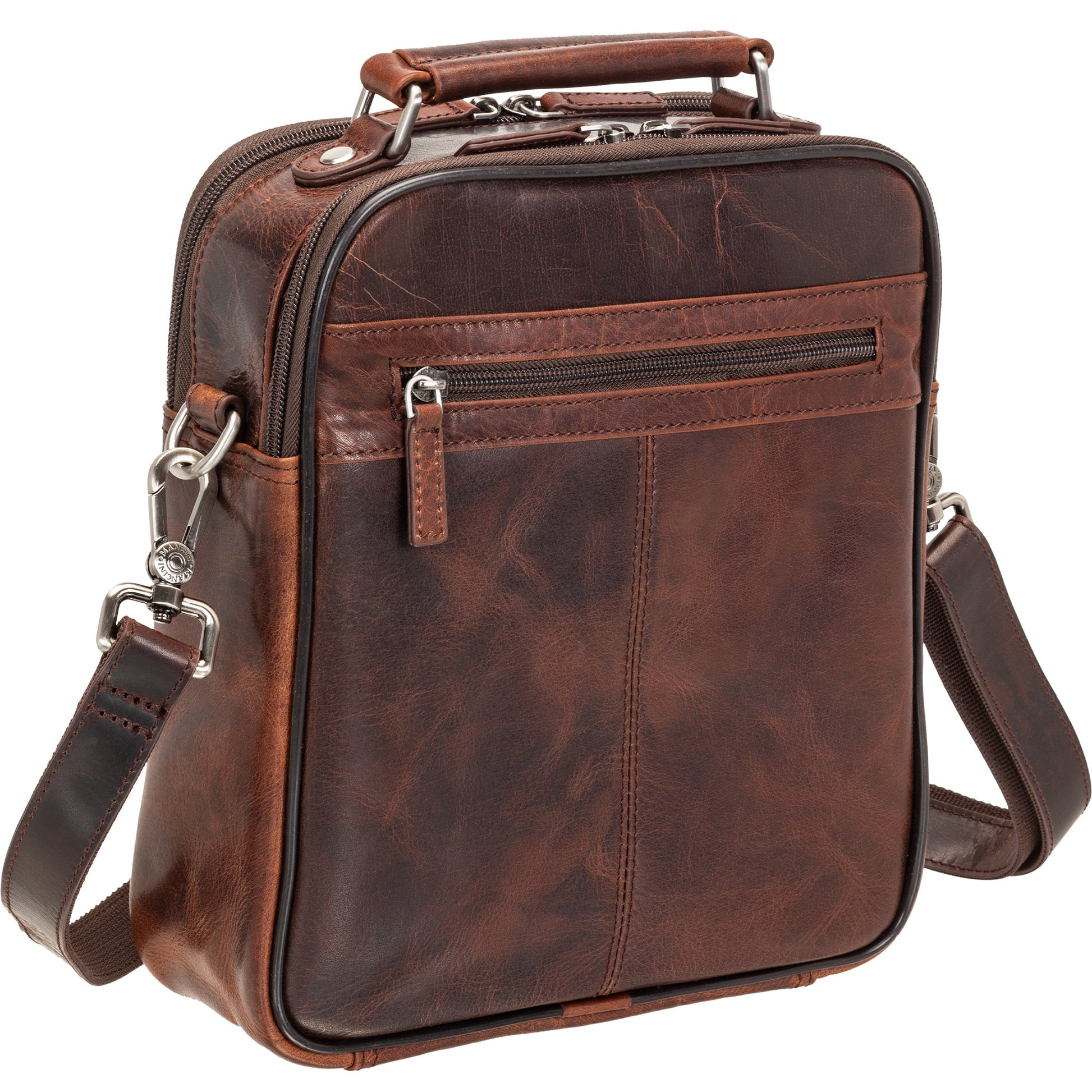 Mancini Bags Mancini Buffalo Double Compartment Unisex Bag
