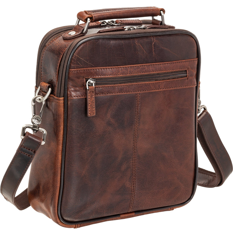 Mancini Bags Mancini Buffalo Double Compartment Unisex Bag