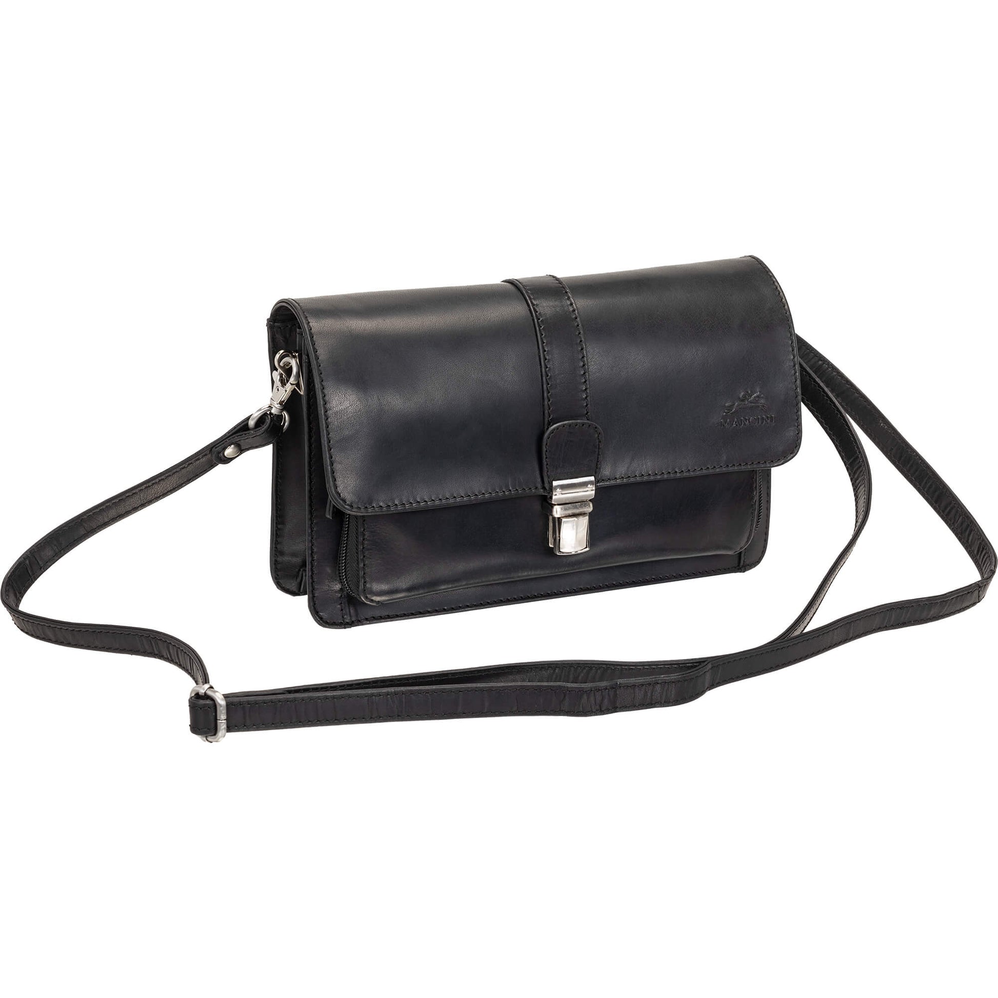 Mancini Bags Mancini Buffalo Unisex Bag with Front Organizer