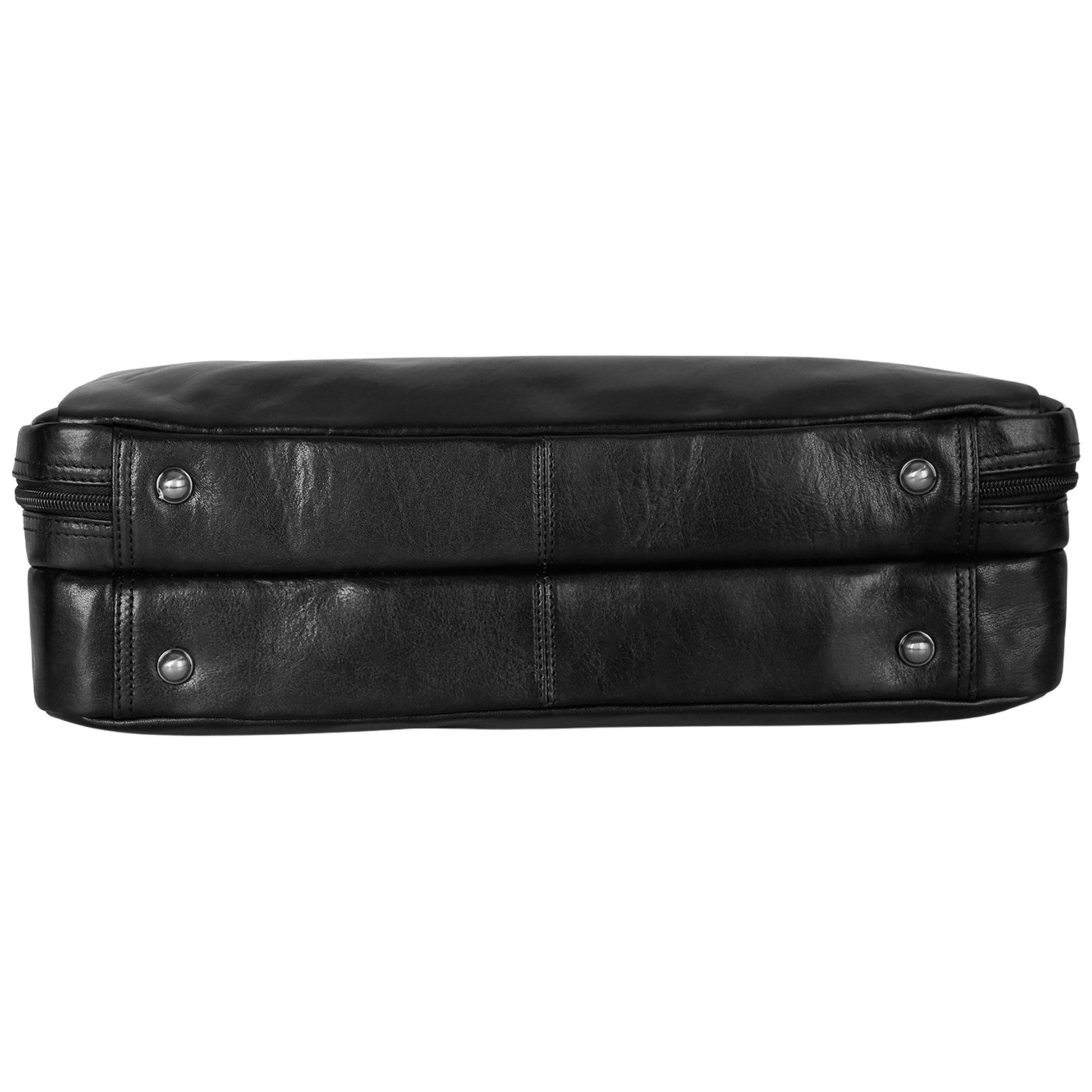 Mancini Briefcases Mancini Pelle D’oro Double Compartment 15.6” Laptop and Tablet Briefcase