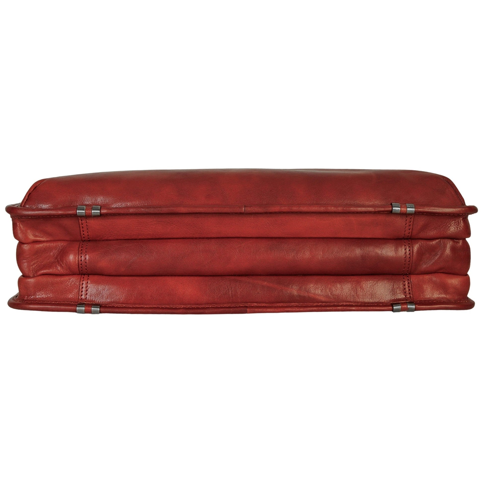 Mancini Briefcases Mancini Pelle D’oro Triple Compartment 15.6” Laptop / Tablet Briefcase