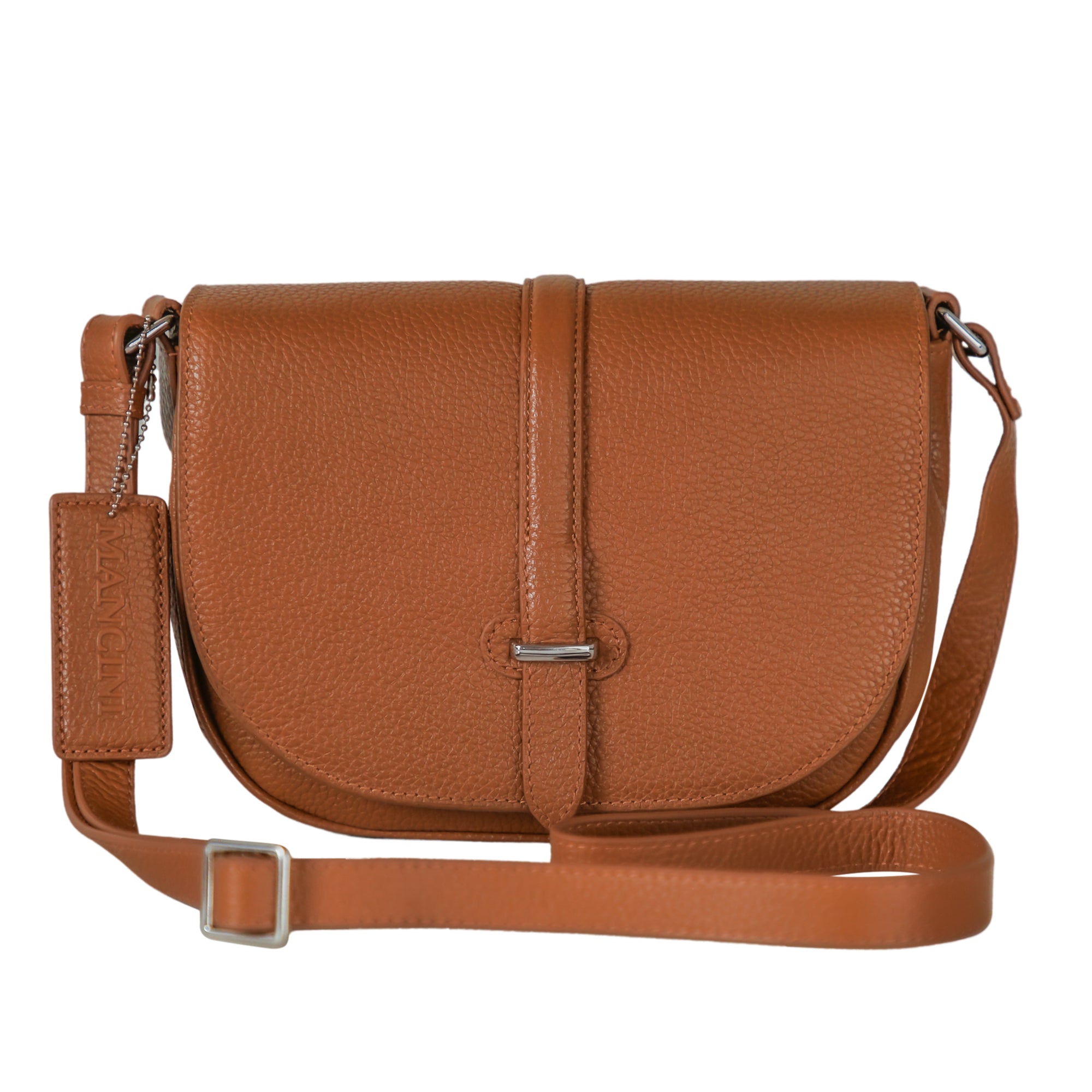 Mancini Cross-Body Bag Camel Mancini Lisa Crossbody Handbag