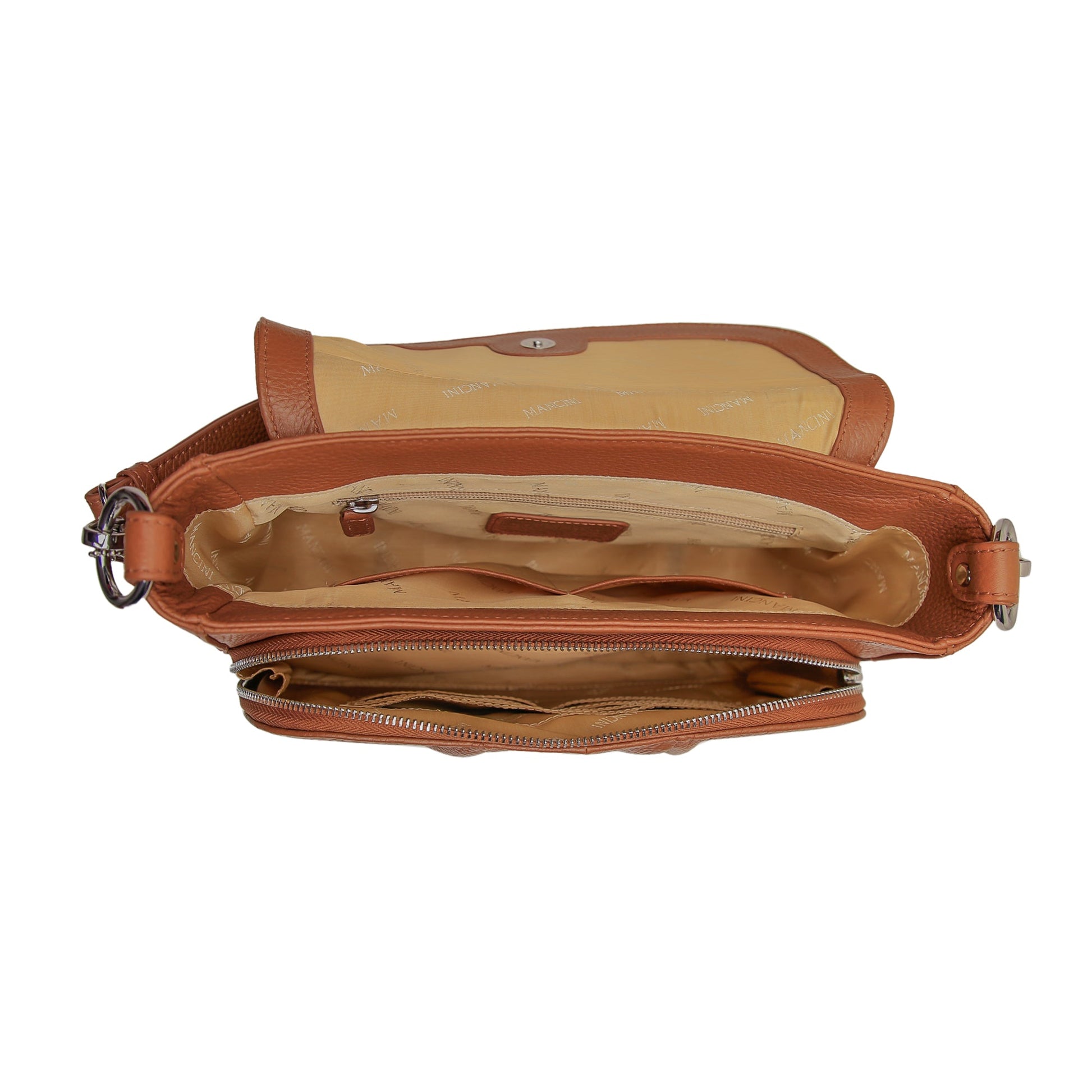 Mancini Cross-Body Bag Mancini Charlotte Crossbody Organizer Handbag