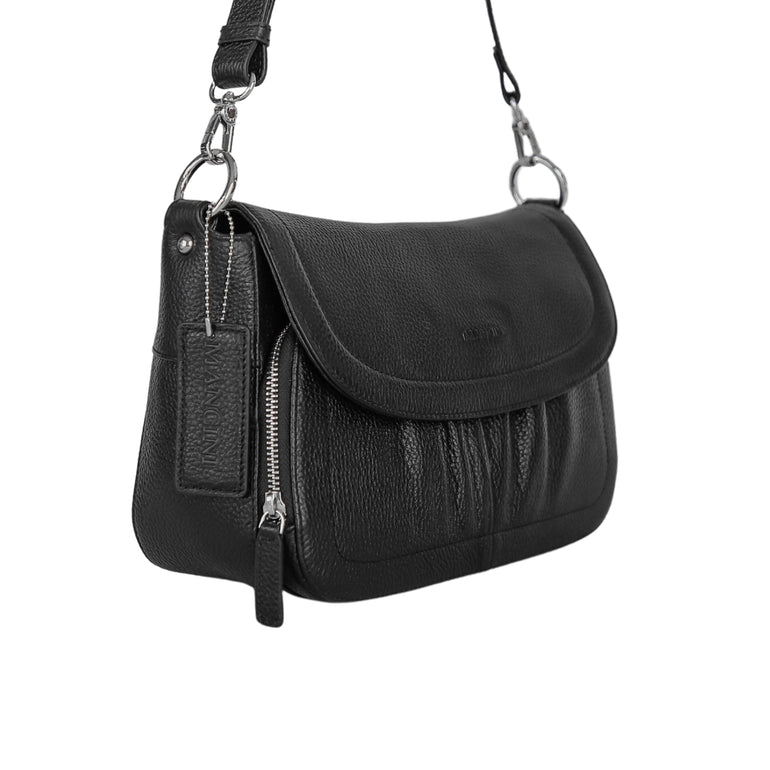 Mancini Cross-Body Bag Mancini Charlotte Crossbody Organizer Handbag