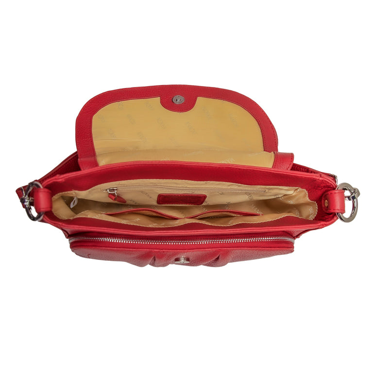 Mancini Cross-Body Bag Mancini Charlotte Crossbody Organizer Handbag
