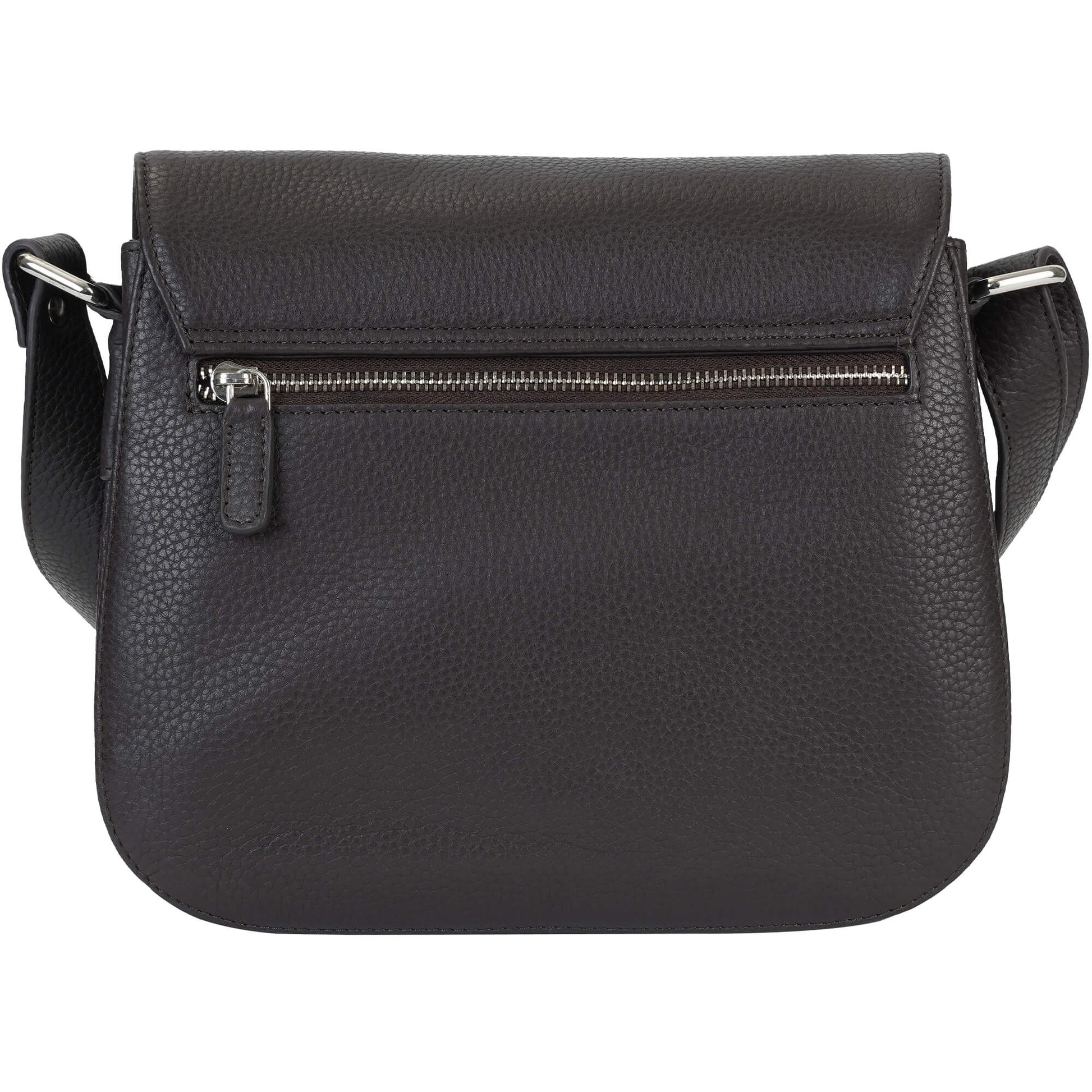 Mancini Cross-Body Bag Mancini Pebbled Alison Crossbody Handbag