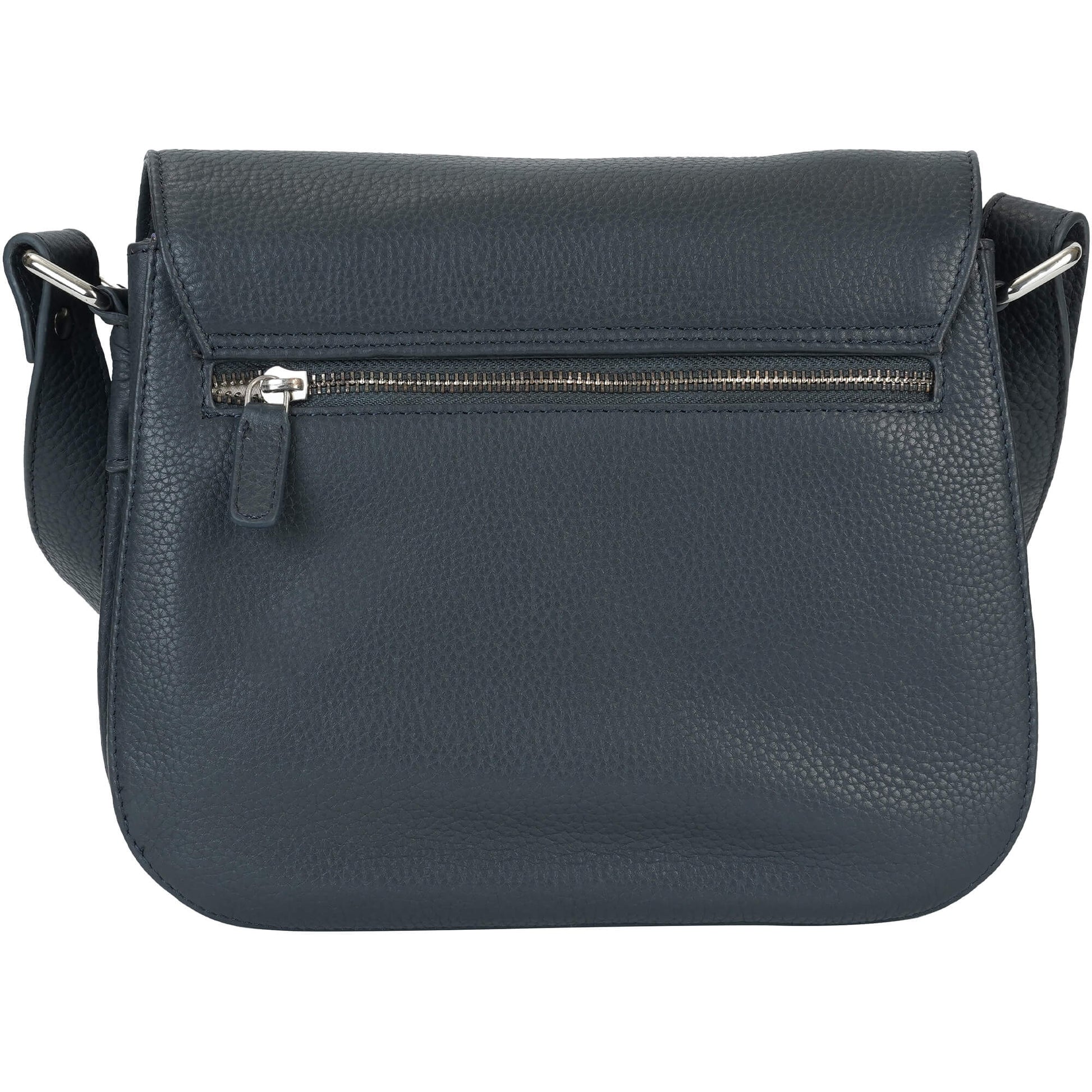 Mancini Cross-Body Bag Mancini Pebbled Alison Crossbody Handbag