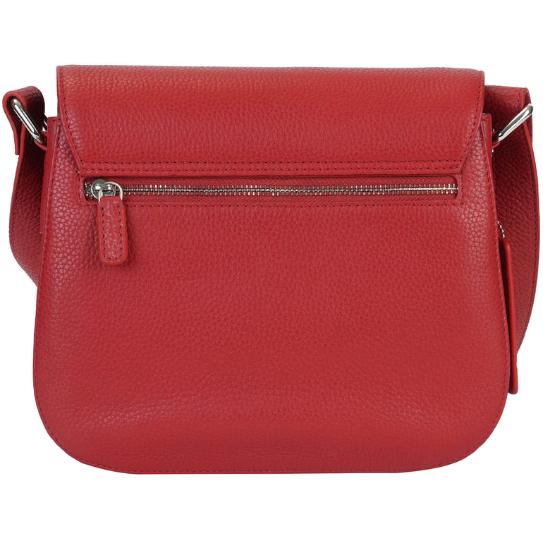 Mancini Cross-Body Bag Mancini Pebbled Alison Crossbody Handbag