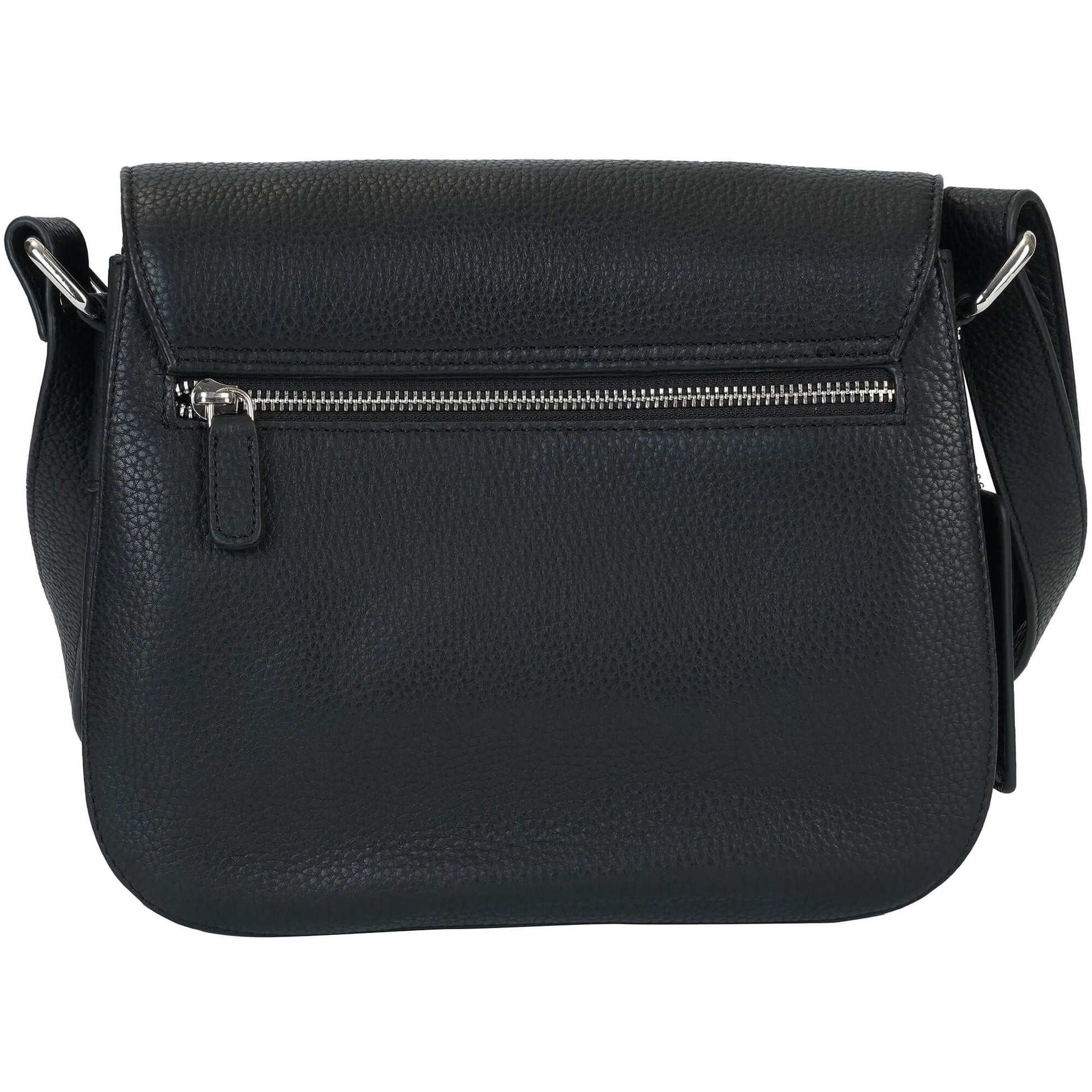 Mancini Cross-Body Bag Mancini Pebbled Alison Crossbody Handbag