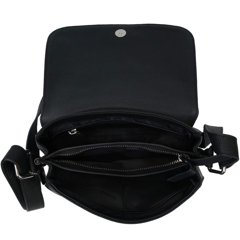 Mancini Cross-Body Bag Mancini Pebbled Alison Crossbody Handbag