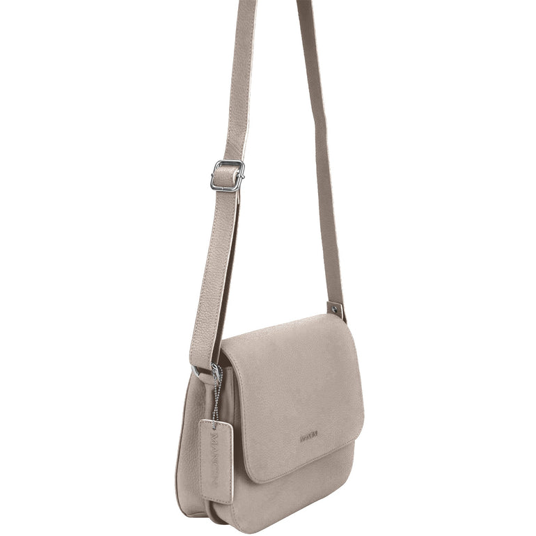 Mancini Cross-Body Bag Mancini Pebbled Alison Crossbody Handbag
